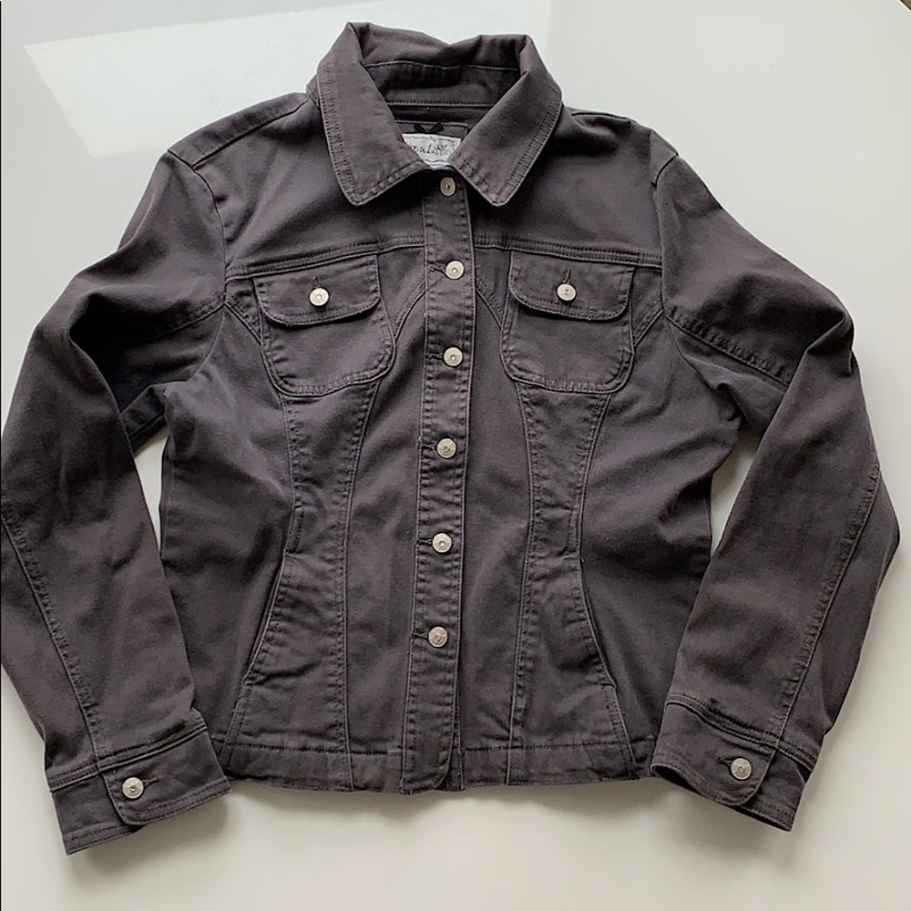 Gray Denim Jacket